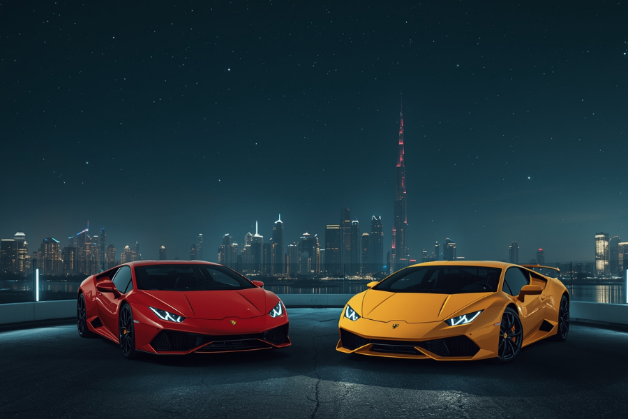 Rent Lamborghini & Ferrari in Dubai