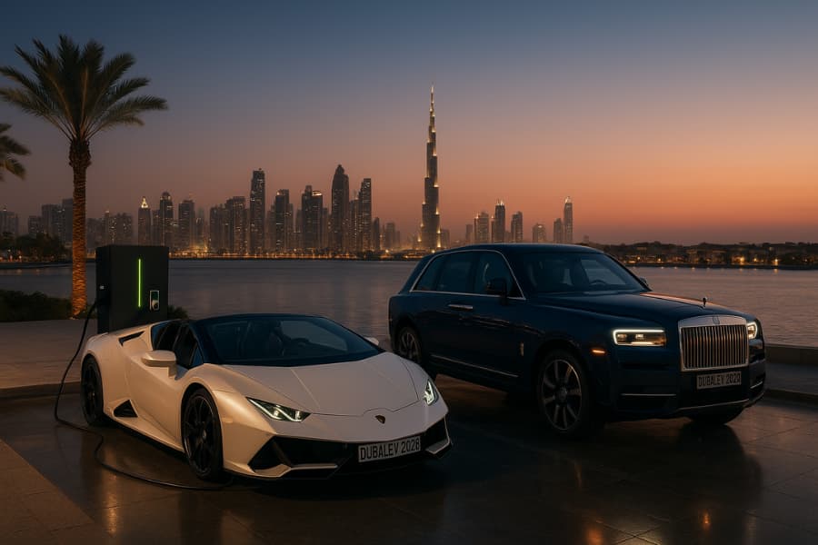 Electric Car Charging Stations in Dubai